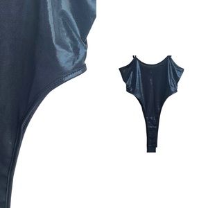 High-Cut Slit BodySuit